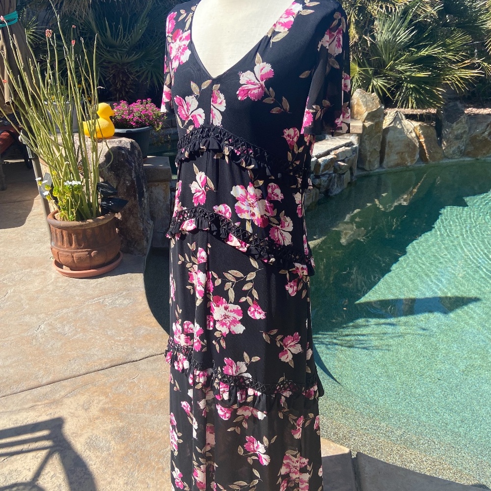 American Rag Long Floral Dress - Picture 2 of 3